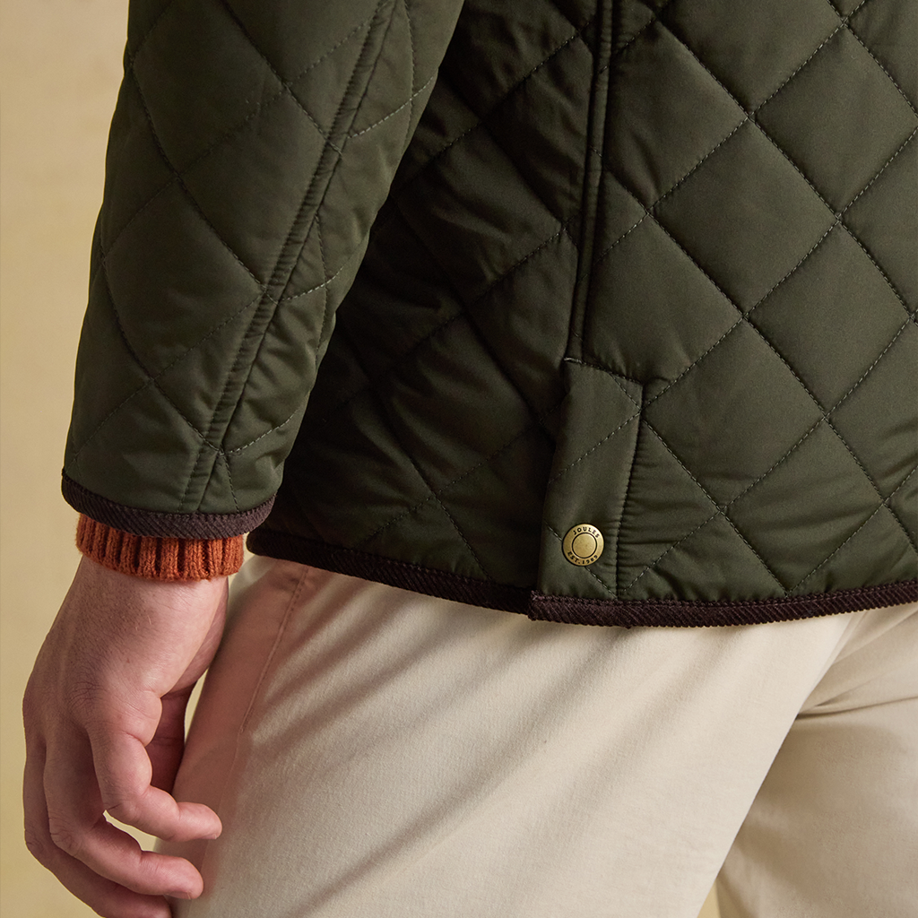 Joules MAYNARD Mens Quilted Jacket Green