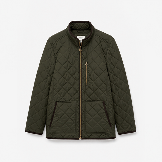 Joules MAYNARD Mens Quilted Jacket Green