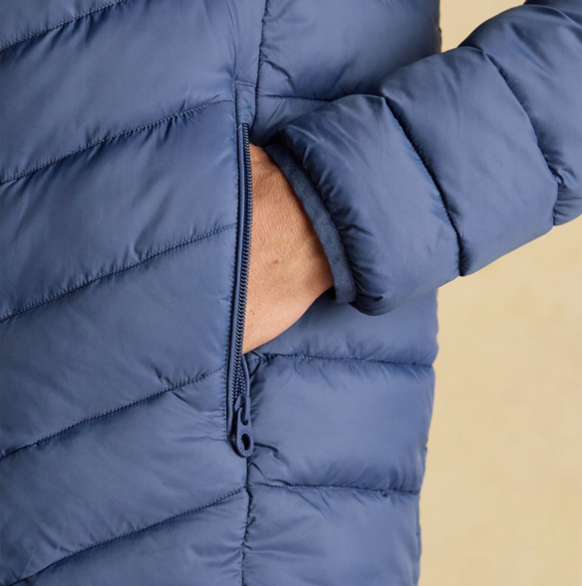 Joules Garrett Blue Showerproof Padded Jacket