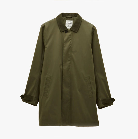 Joules Sandford Mens Waterproof Raincoat Green