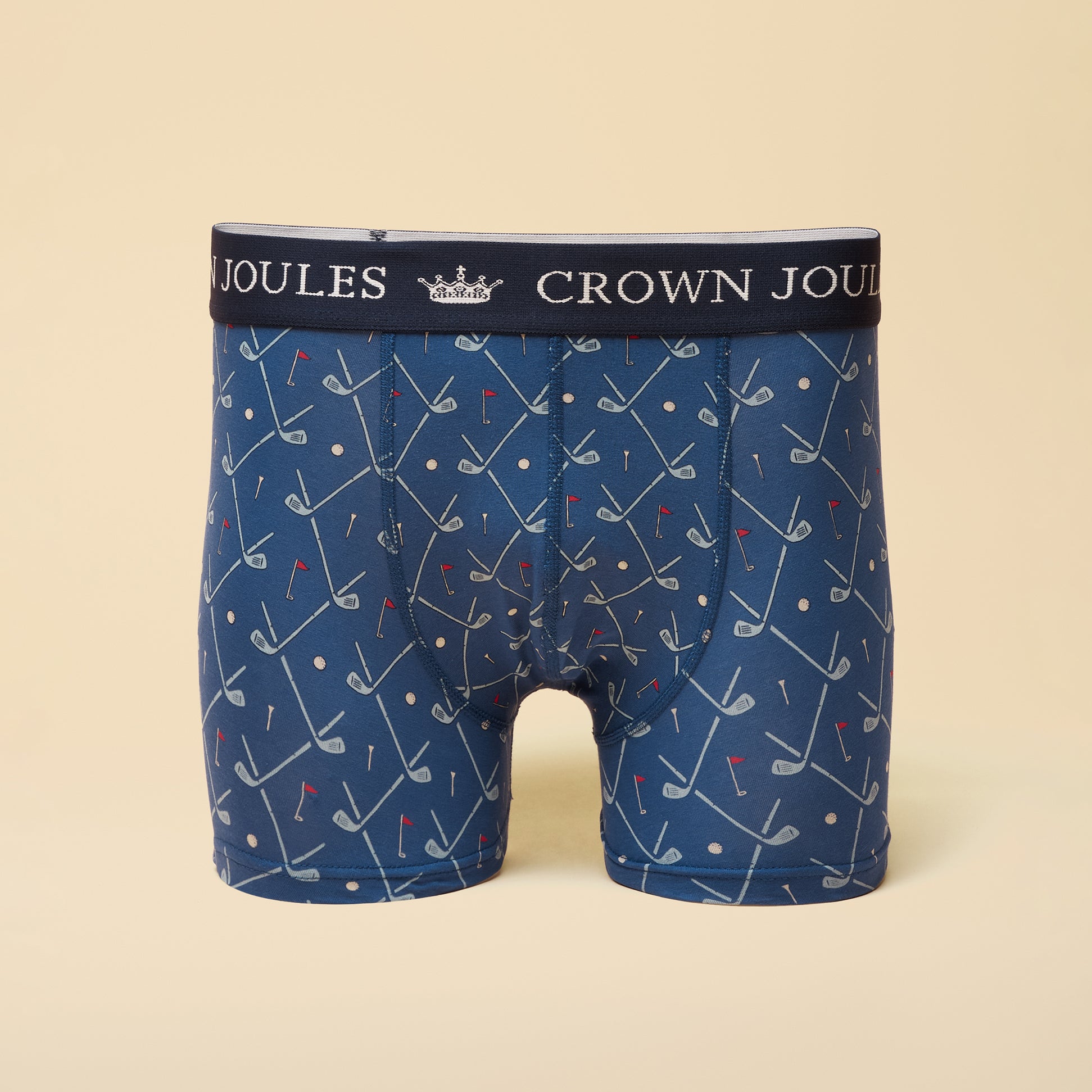 Joules Joules CROWN JOULES Mens Boxer Shorts Red/Blue