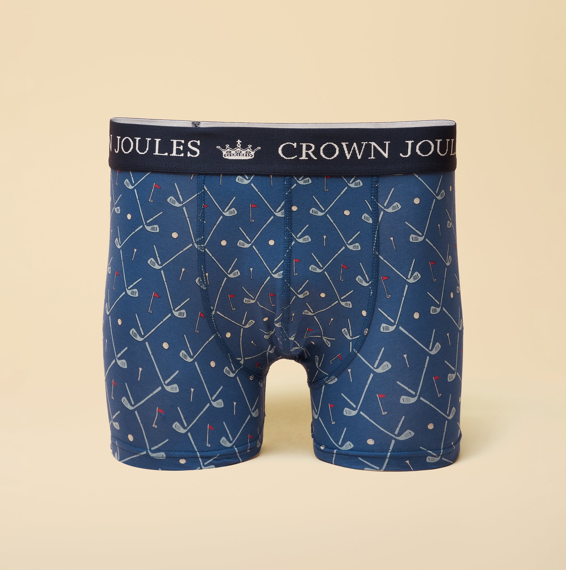Joules Joules CROWN JOULES Mens Boxer Shorts Red/Blue