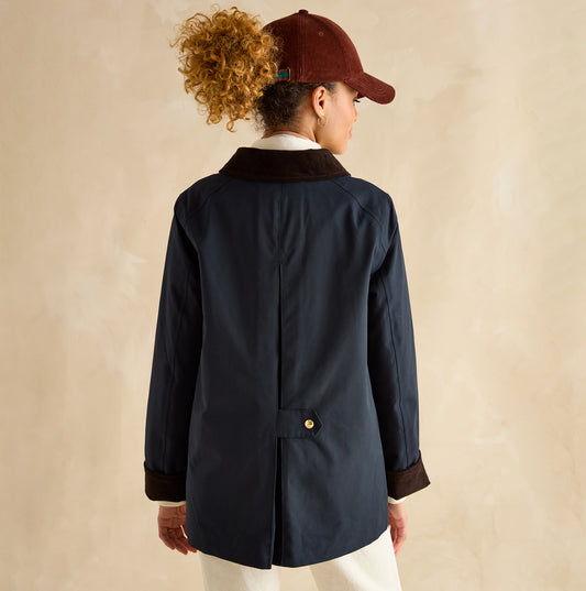 Joules KATHERINE Womens Heritage Coat Navy
