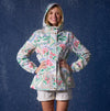 Joules HOLT Womens Raincoat Mosaic Floral