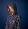 Joules HOLKHAM Womens Raincoat Flower Geo