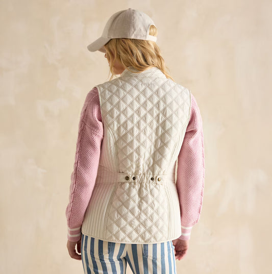 Joules MINX Womens Gilet Cream