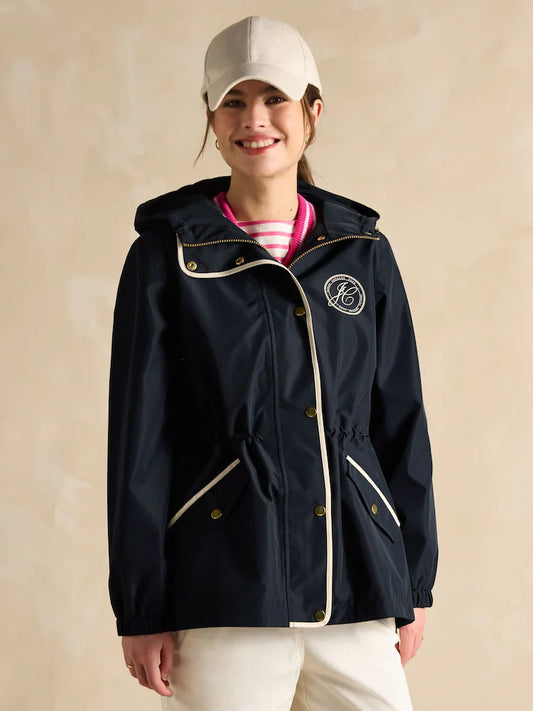 Joules HOLT Womens Raincoat Navy