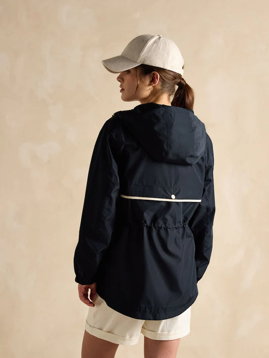 Joules HOLT Womens Raincoat Navy