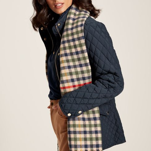 Joules LANGTREE Womens Scarf Henson Check
