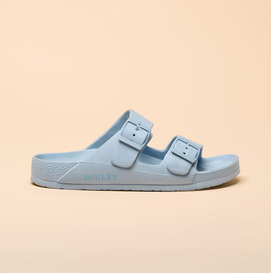 Joules SUNSEEKER Womens Sliders Blue