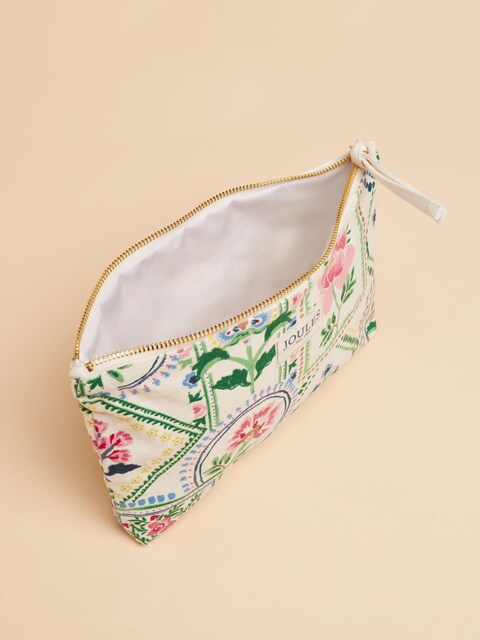 Joules CARRYWELL Womens Pouch Mosaic Floral