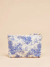 Joules CARRYWELL Womens Pouch Blue Toile