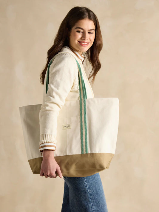 Joules PROMENADE Womens Tote Bag Neutral