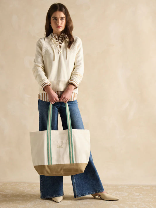 Joules PROMENADE Womens Tote Bag Neutral