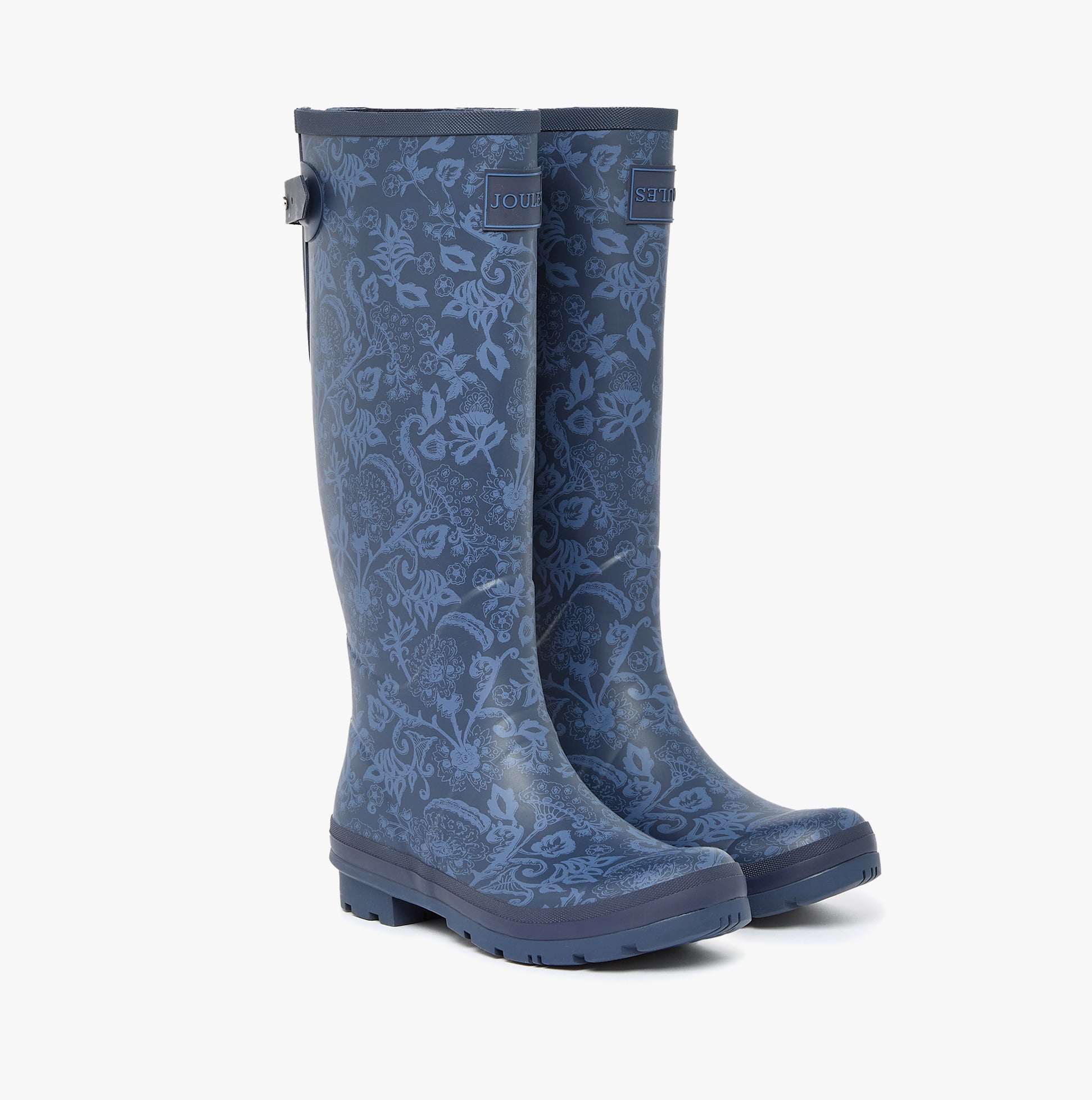 Joules WELLYPRINT Womens Wellies Navy Floral