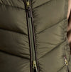 Joules Moorsdale Womens Longline Showerproof Padded Gilet Green
