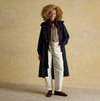 Joules HENSLEY Womens Longline Waterproof Coat Navy