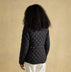 Joules BRAEMAR LUXE Womens Quilted Coat Black