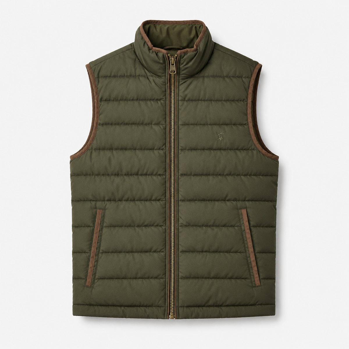 Joules HERITAGE PADDED Mens Gilets Green