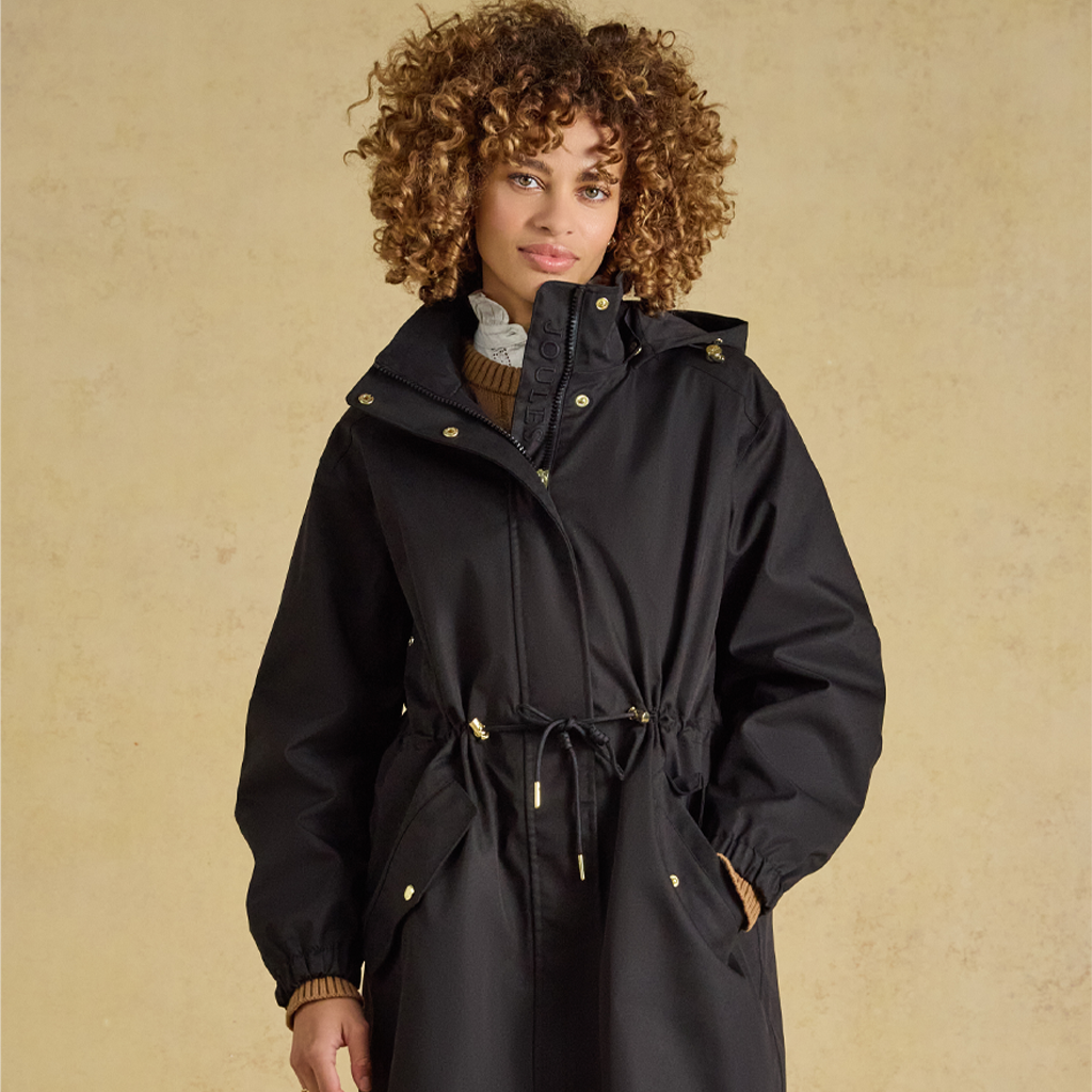 Joules STORMWELL Womens Rain Coats Black