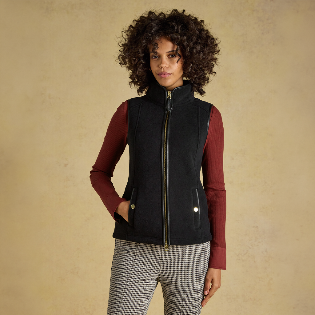 Joules HERITAGE Womens Gilets Black