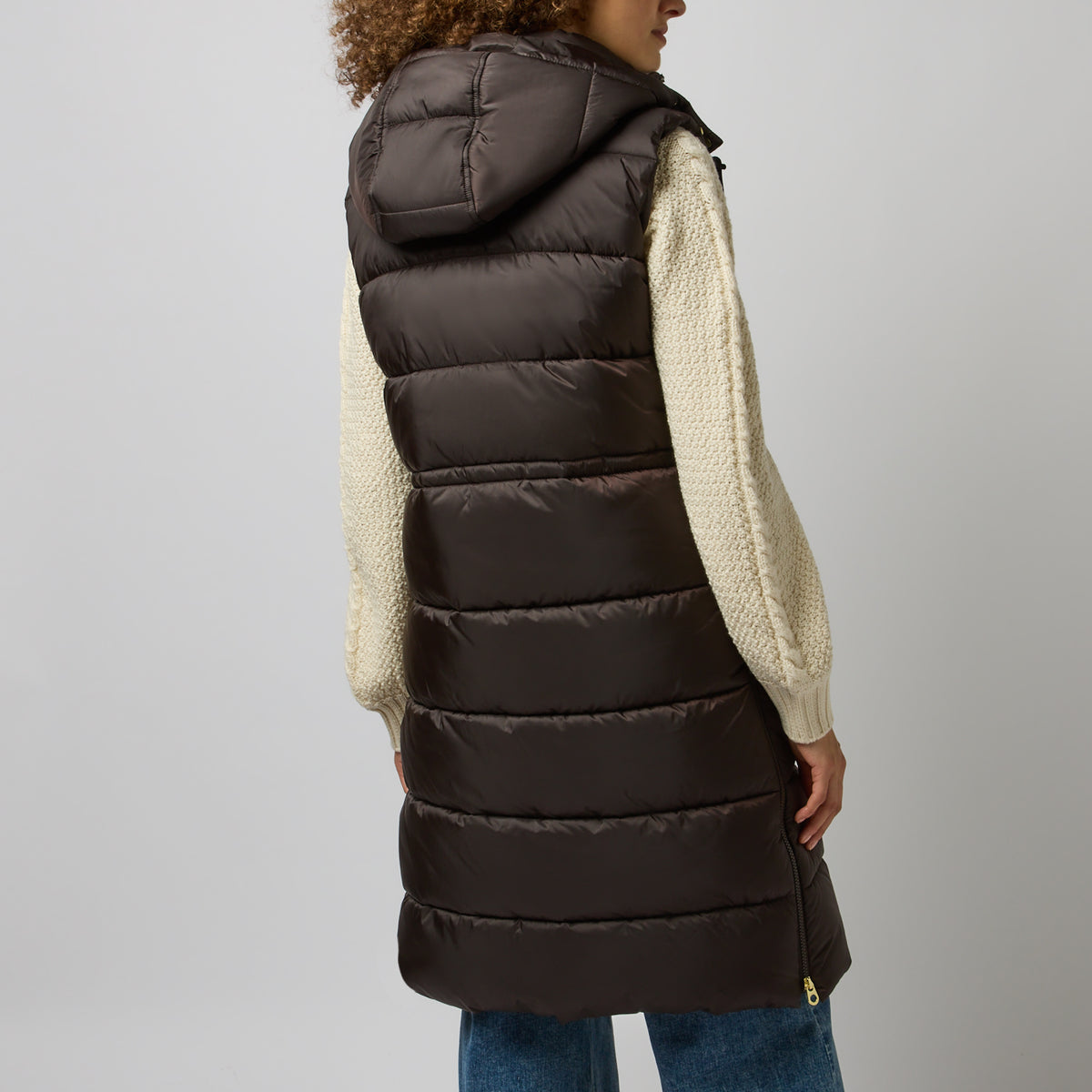 Joules WINDERMERE Womens Gilets Chocolate Brown