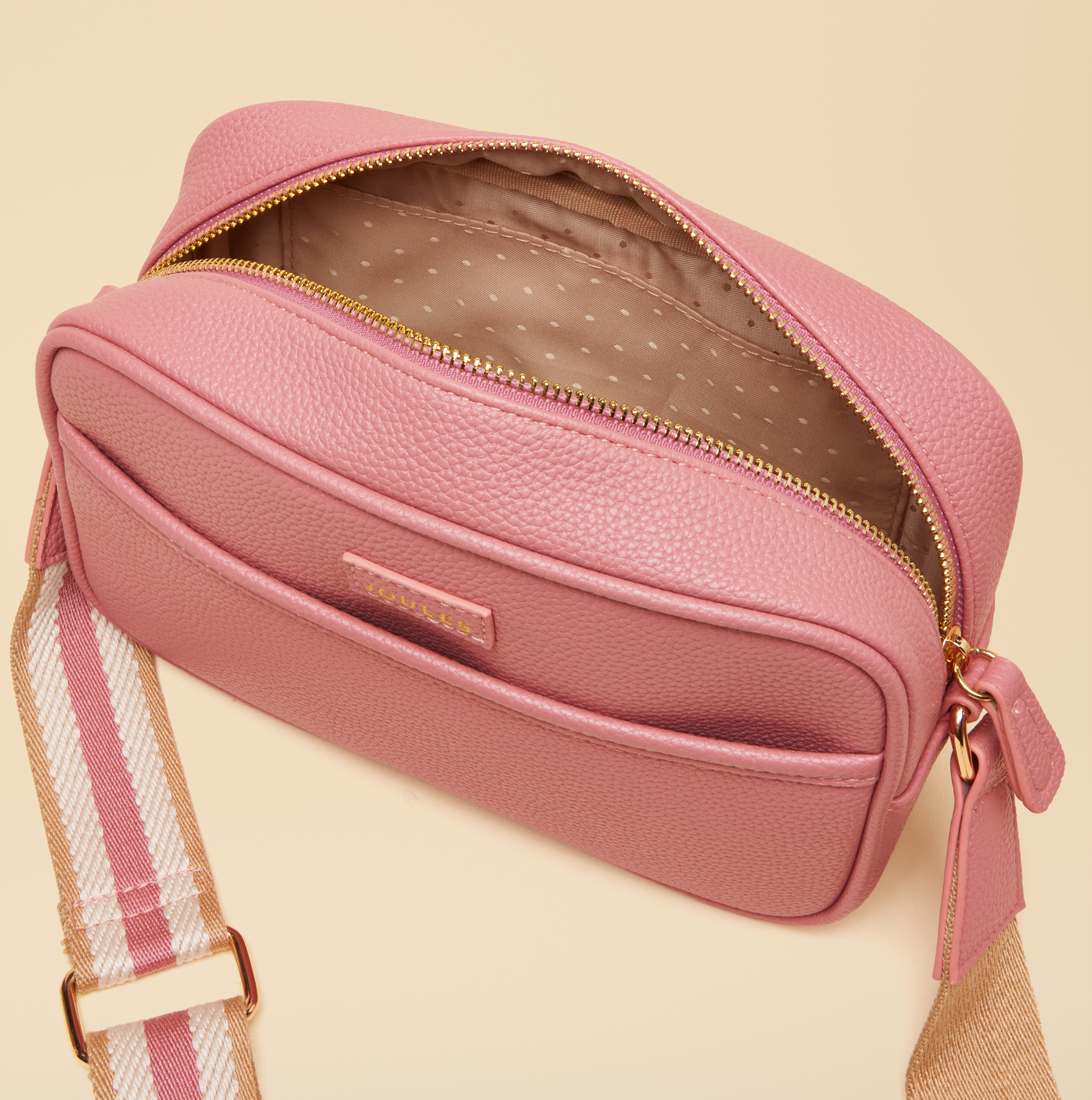 Joules TRENT Womens Crossbody Bag Pink