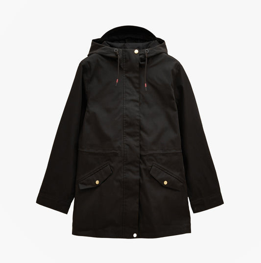Joules PORTWELL Womens Raincoat Black