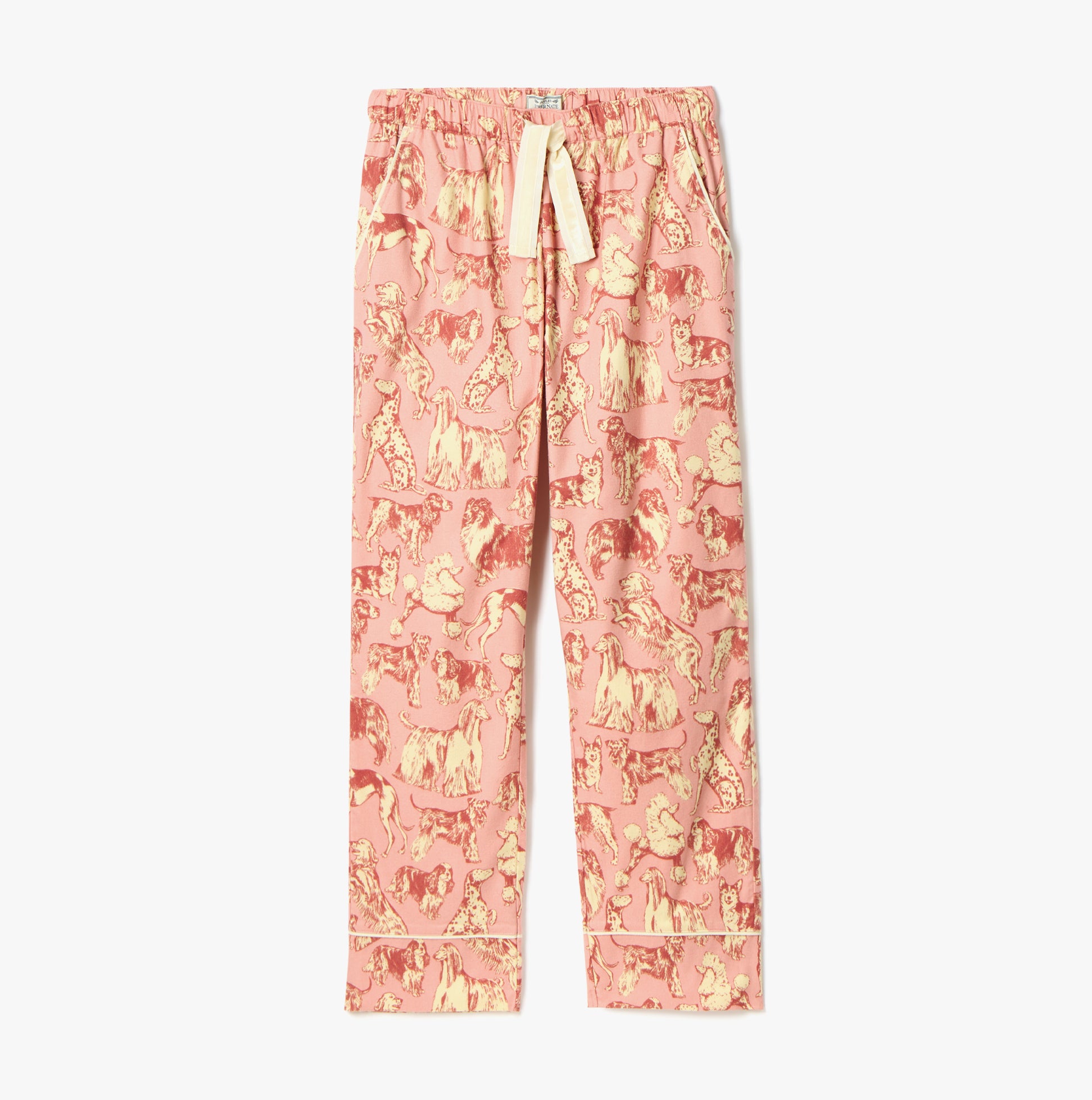 Joules STELLA Womens Pyjama Bottoms Pink Dogs