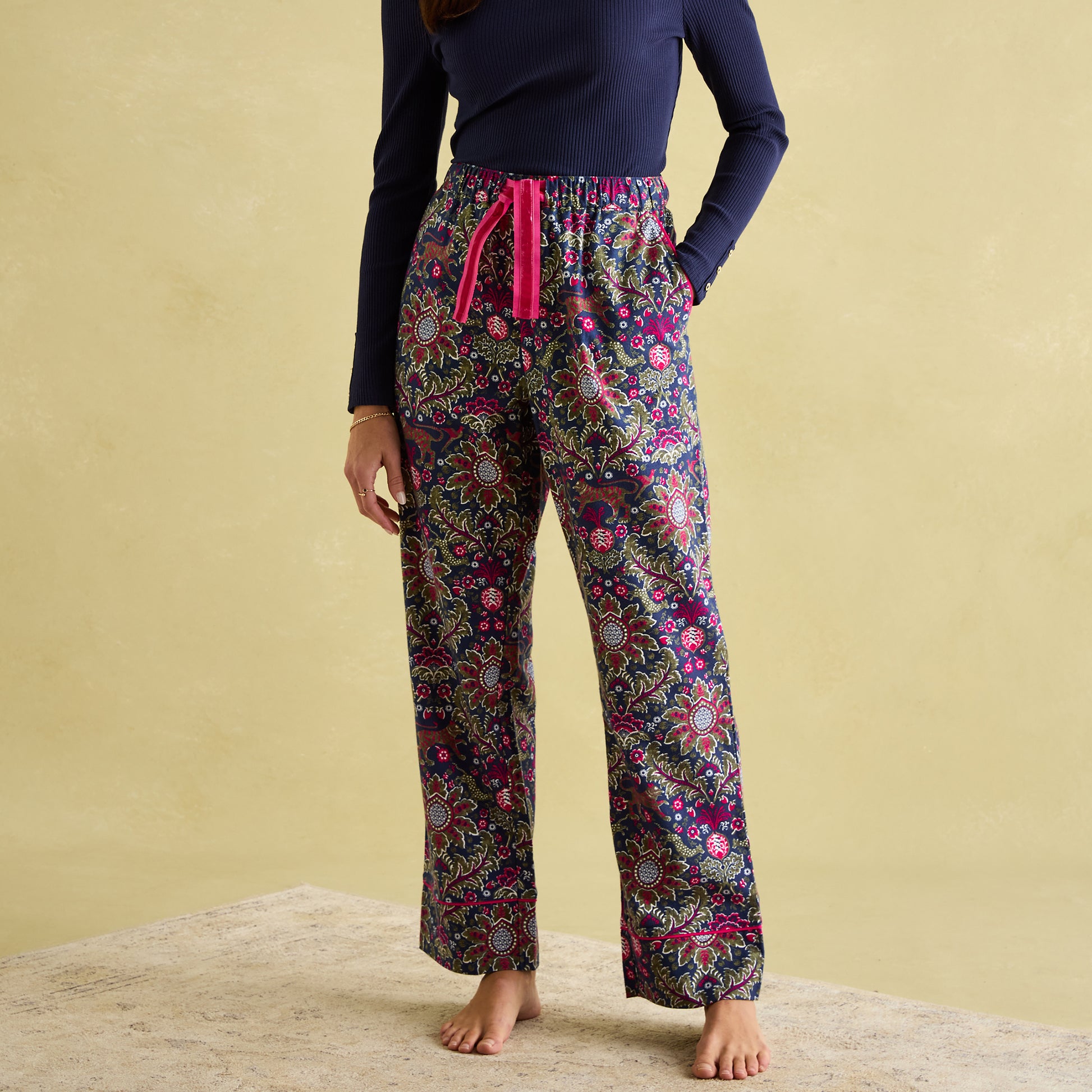 Joules STELLA Womens Pyjama Bottoms Damask