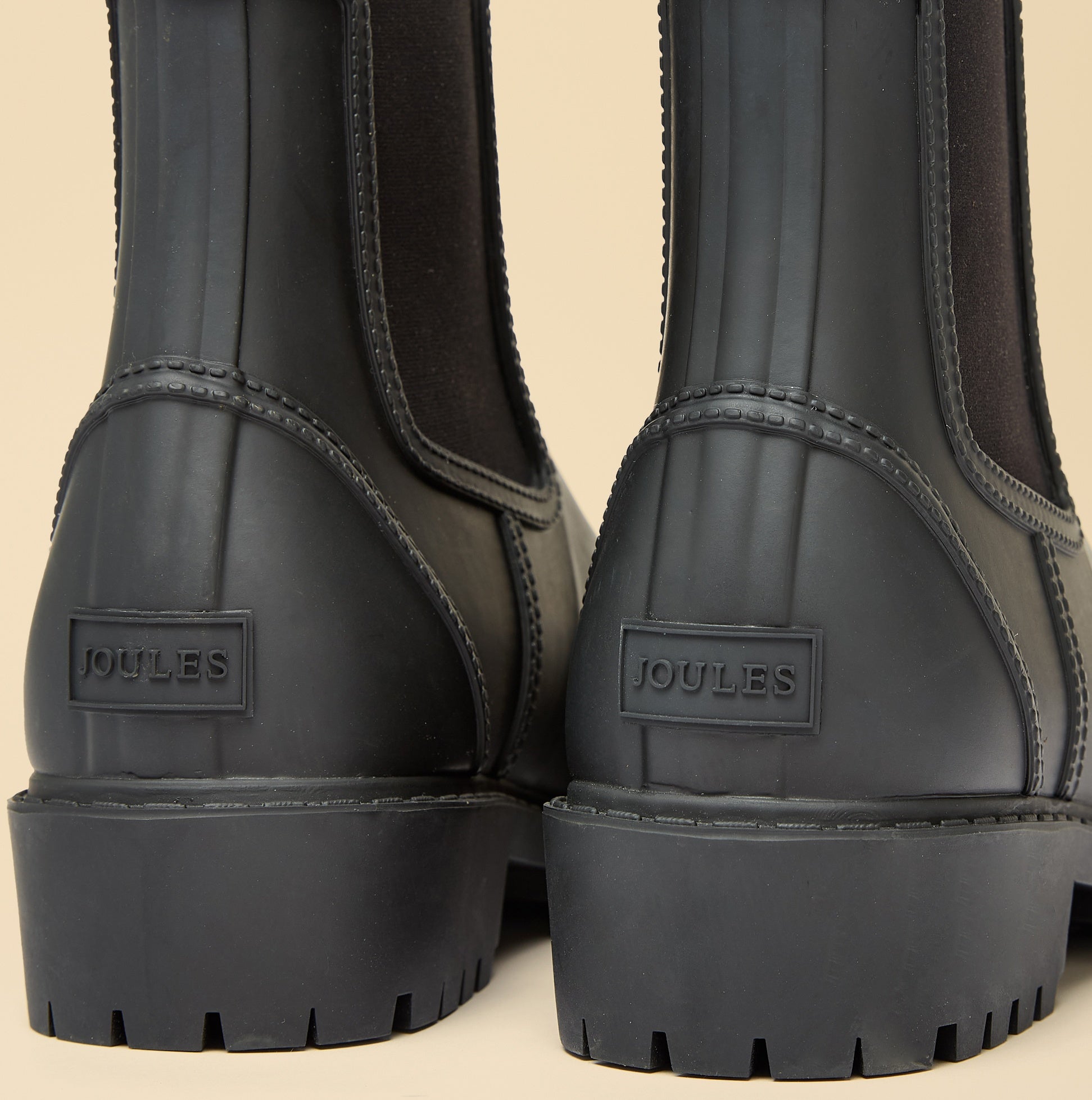 Joules OAKFIELD Womens Neoprene Lined Wellies Black