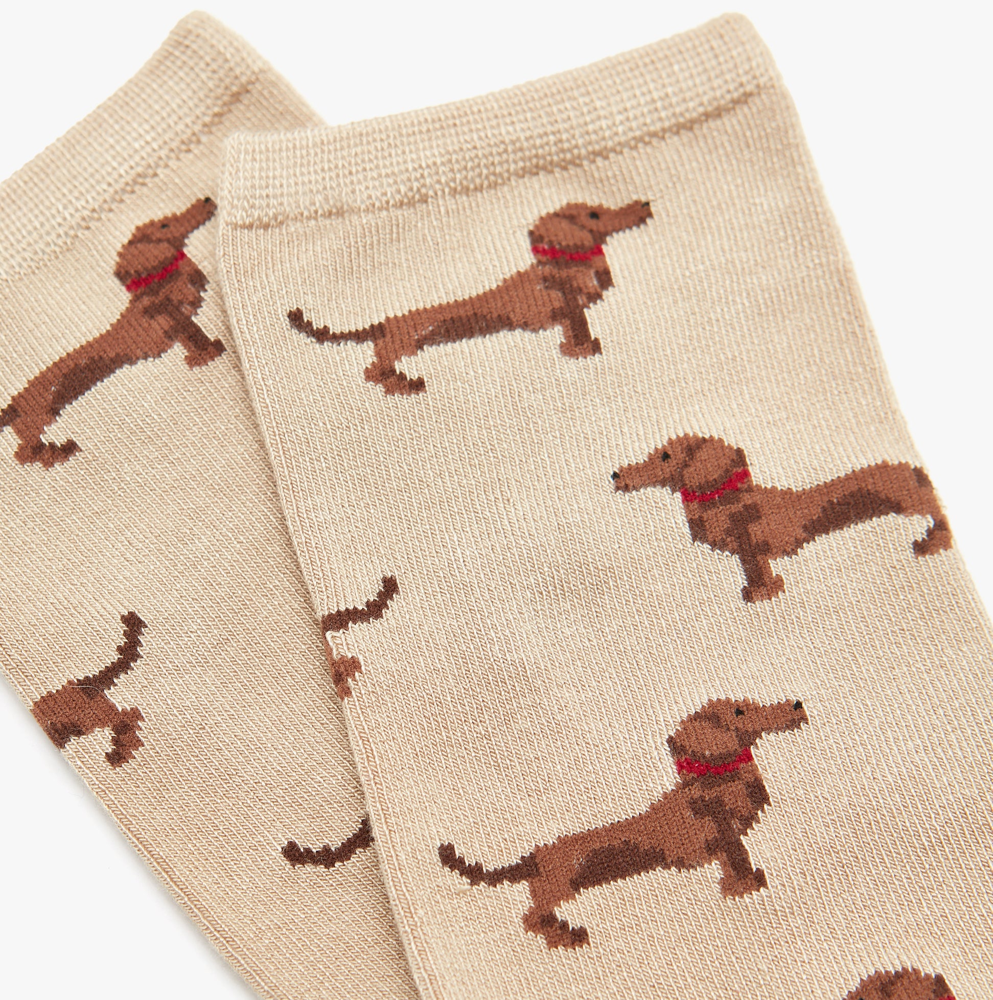 Joules EVERYDAY 2-Pack Womens Socks Green Dog