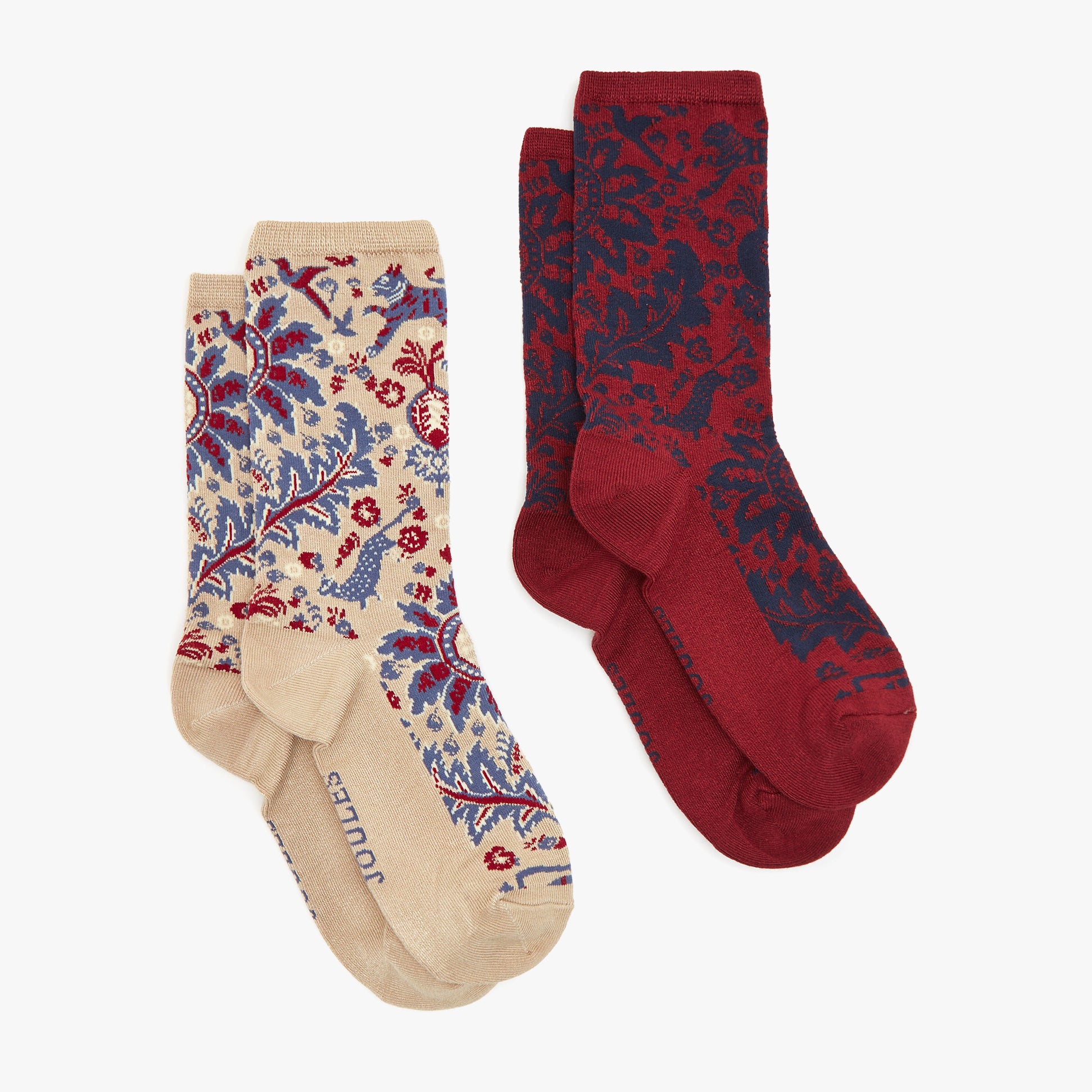 Joules EVERYDAY 2-Pack Womens Socks Neutral Demask