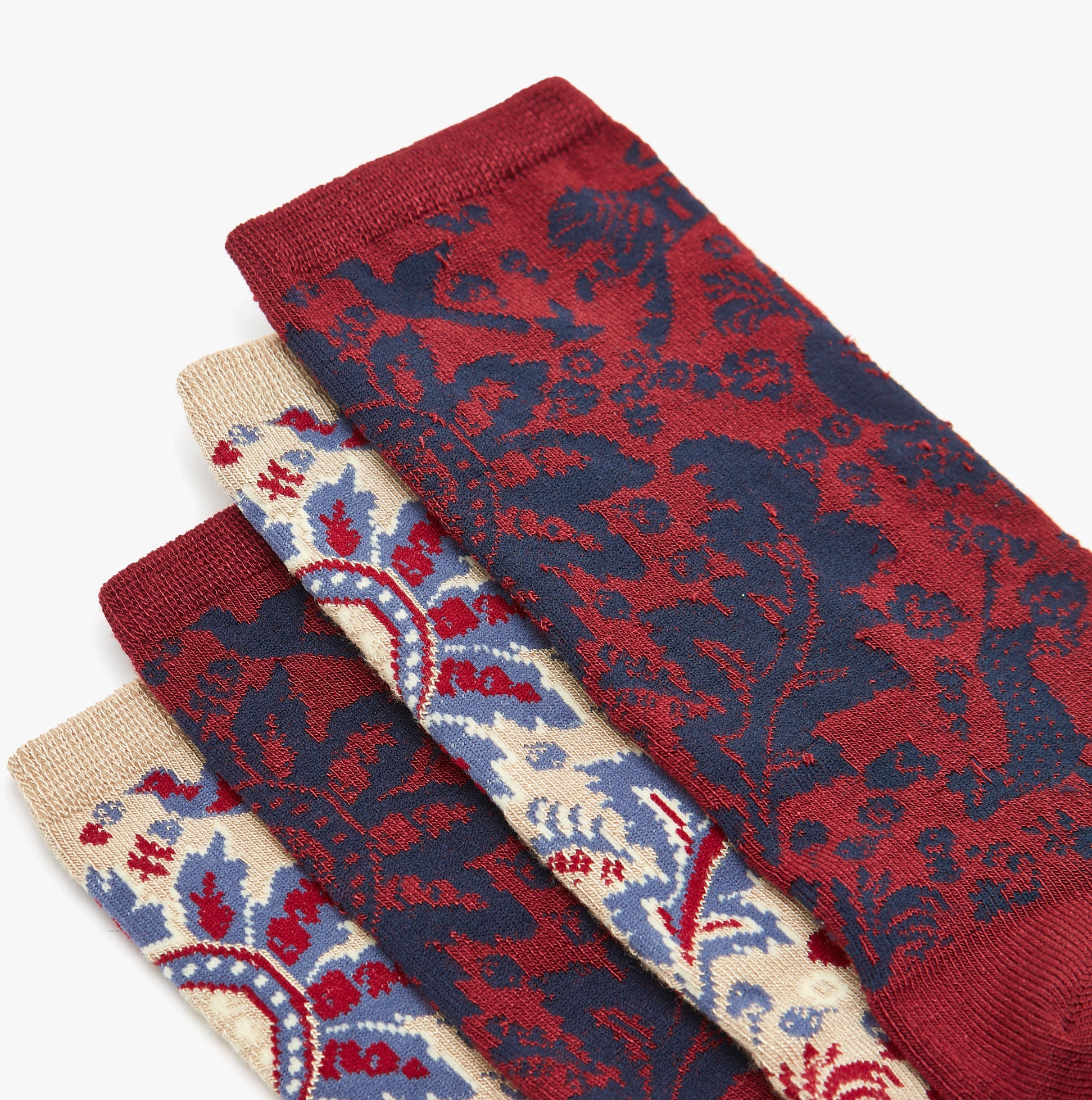 Joules EVERYDAY 2-Pack Womens Socks Neutral Demask