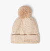 Joules EFFIE Womens Knitted Bobble Hat Camel