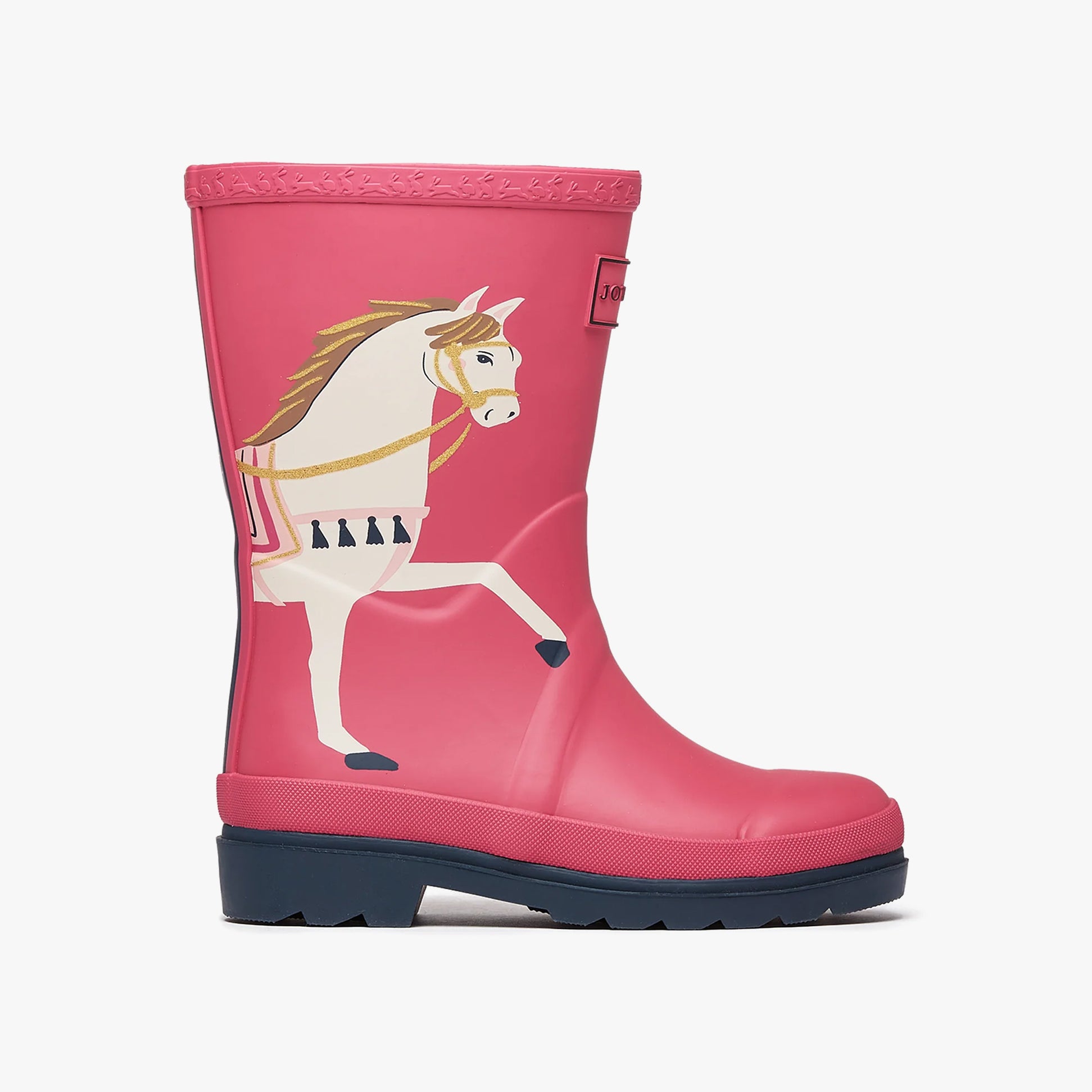 Joules SPLASHWELL Girls Wellies Horse