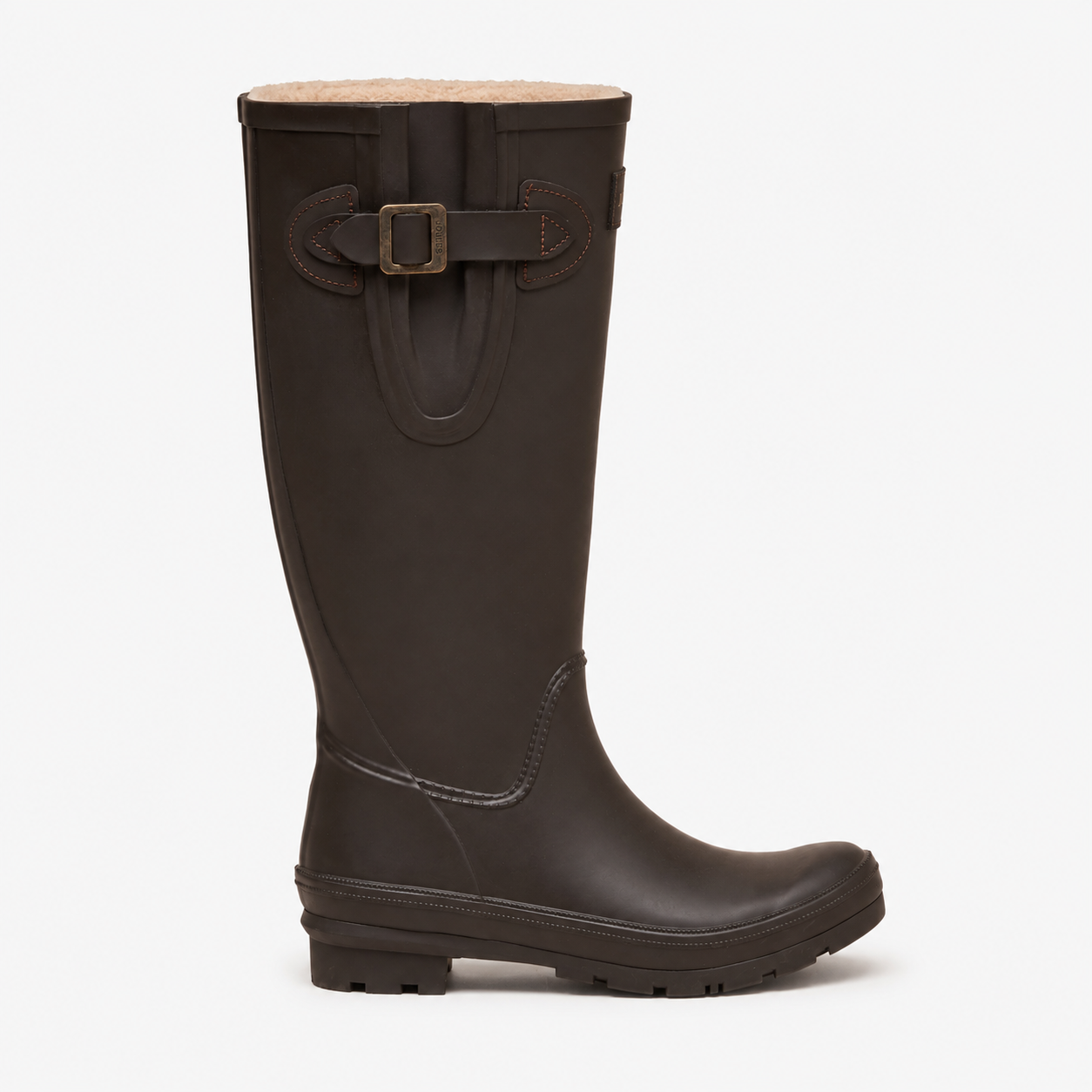 Joules HOUGHTON FUR LINED Womens Wellingtons Brown