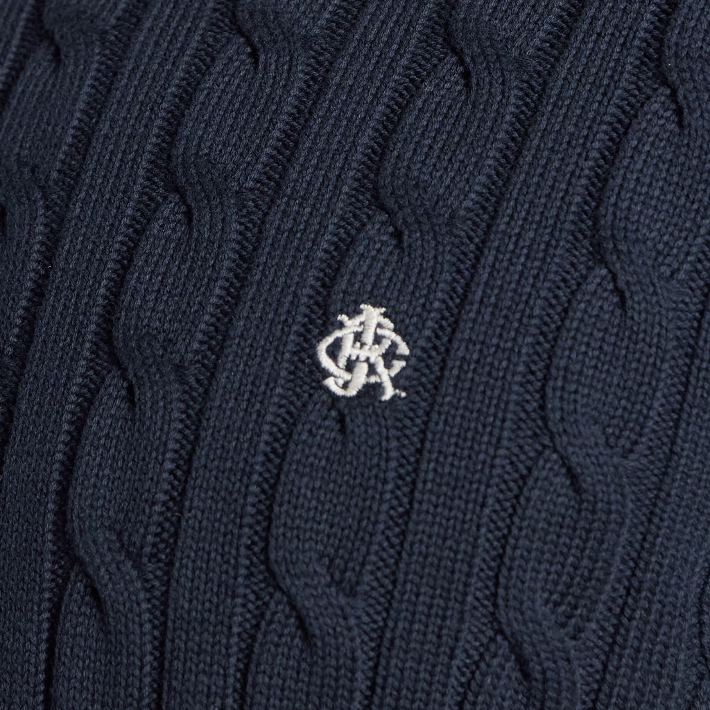 Joules CABLE CREW Mens Sweater Navy