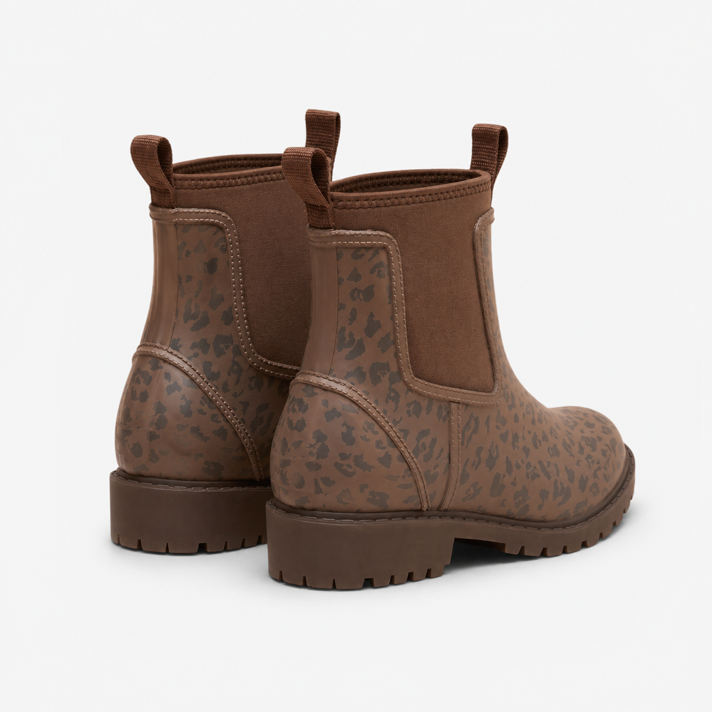 Joules OAKFIELD Womens Chelsea Boots Leopard