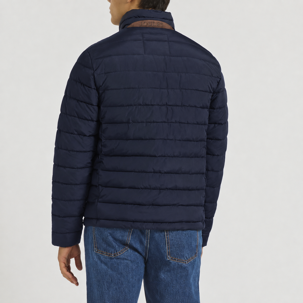 Joules HERITAGE PADDED Mens Puffer Jackets Navy