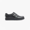 Kickers FRAGMA STRAP Boys School Shoes Black