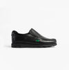 Kickers 114245 FRAGMA SLIP Boys School Shoes Black