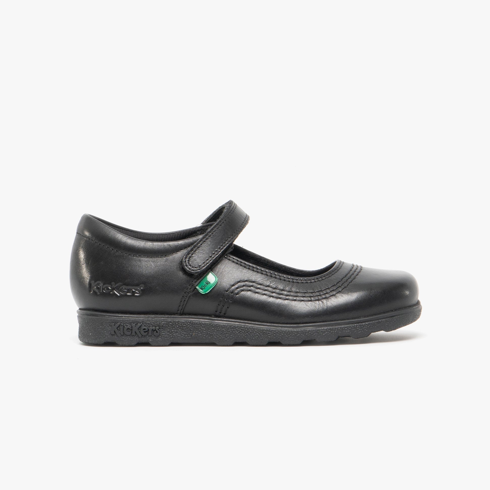 Kickers 114830 FRAGMA POP School Shoes Black
