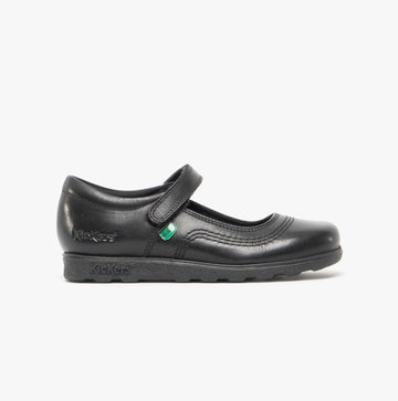 Kickers 114830 FRAGMA POP School Shoes Black