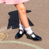 Kickers LACH T-BAR PATL JF Girls School Shoes Black
