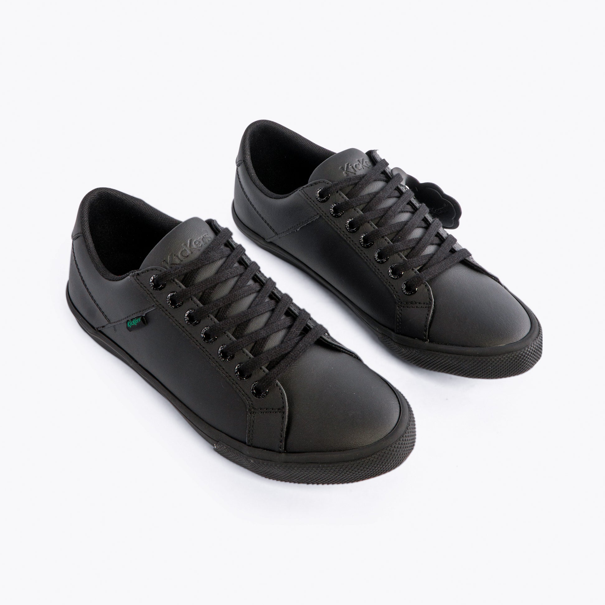 Kickers 116409 KODY LO Unisex School Shoes Black