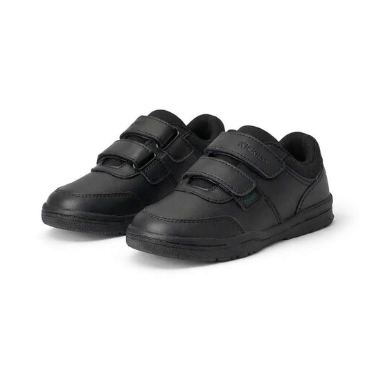 Kickers MERVAN Boys School Shoes Black
