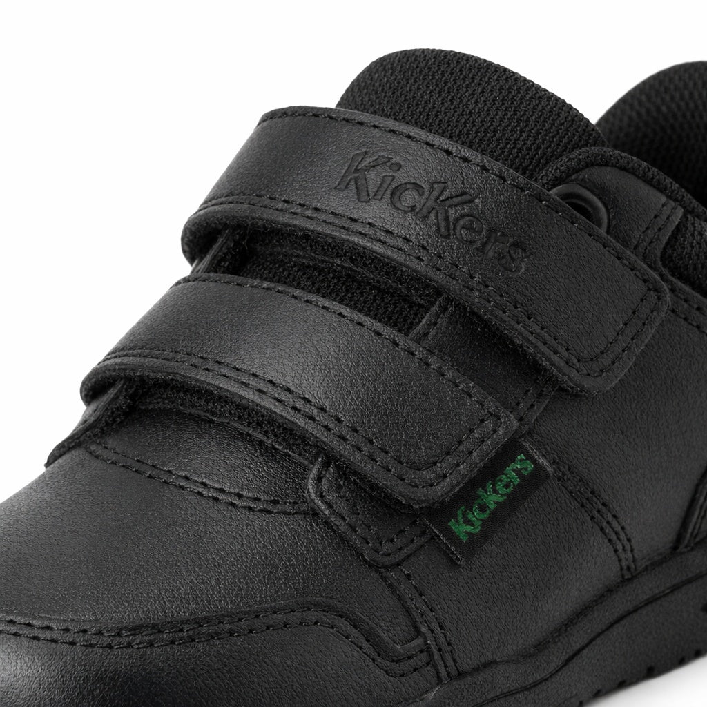 MERVAN Boys INFANT School Shoes Black