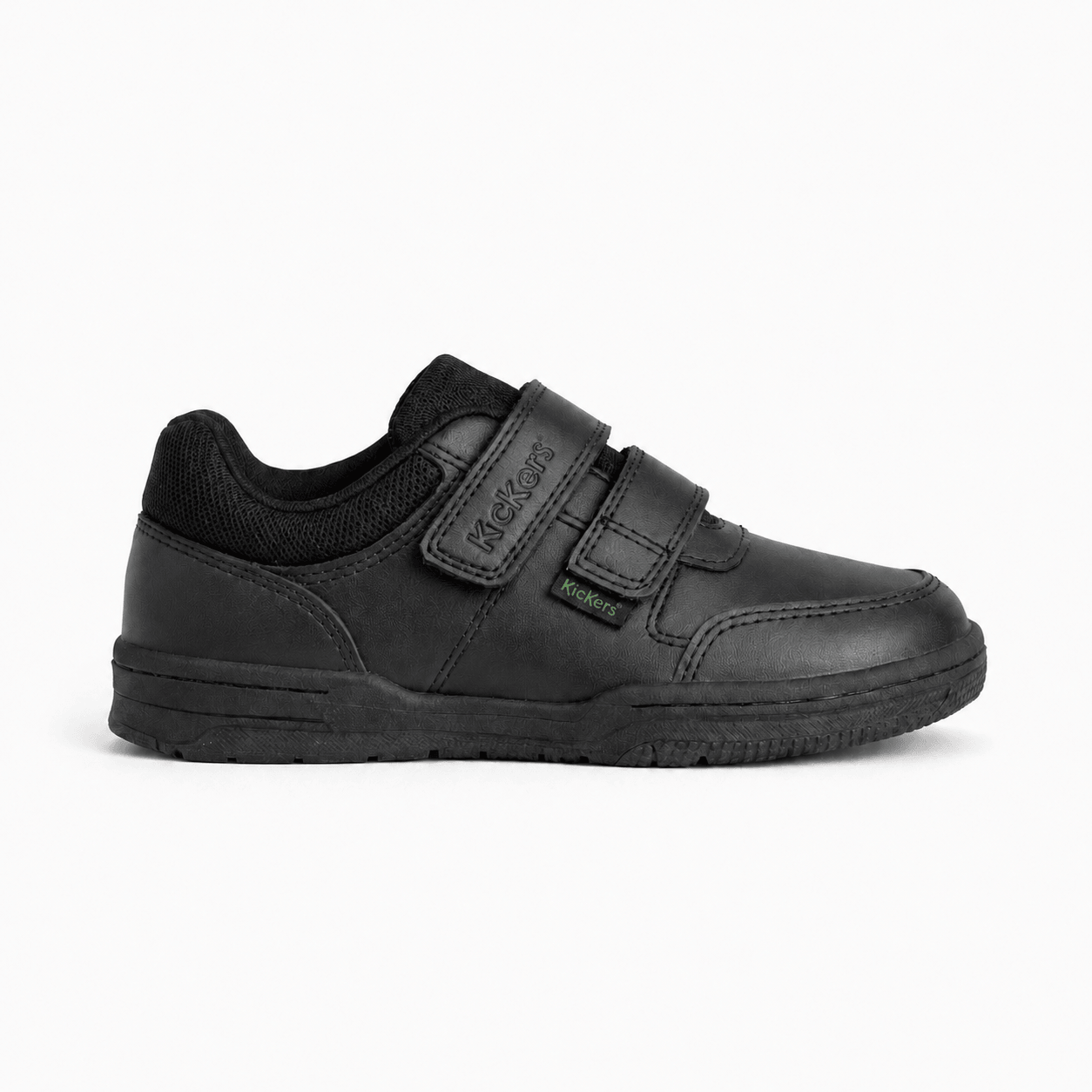 MERVAN Boys JUNIOR School Shoes Black