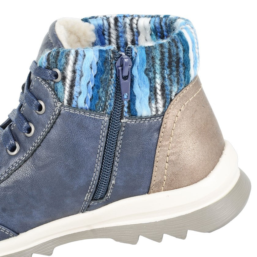 Cipriata ERTE Womens Ankle Boots Navy